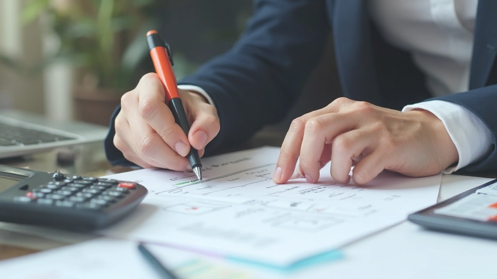 Investeringen studeren met laptop en beurs grafiek op scherm
